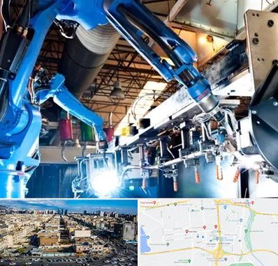 ماشین آلات صنعتی در شهرک راه آهن 