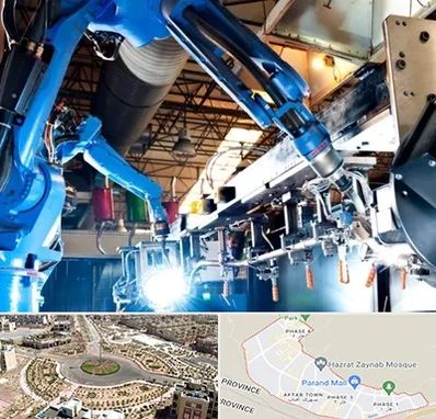 ماشین آلات صنعتی در پرند