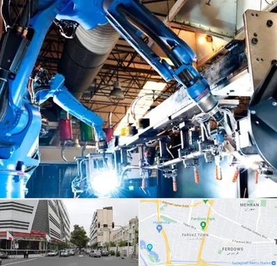 ماشین آلات صنعتی در بلوار فردوس 