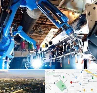 ماشین آلات صنعتی در هنگام 