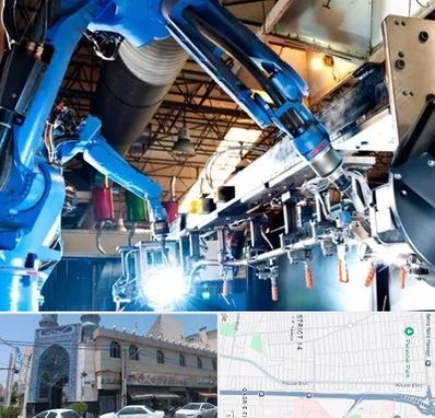 ماشین آلات صنعتی در بلوار ابوذر