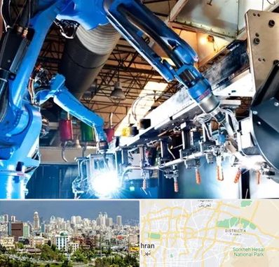 ماشین آلات صنعتی در شرق تهران 