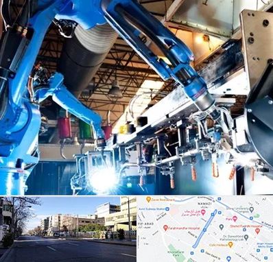 ماشین آلات صنعتی در خیابان ملاصدرا شیراز 