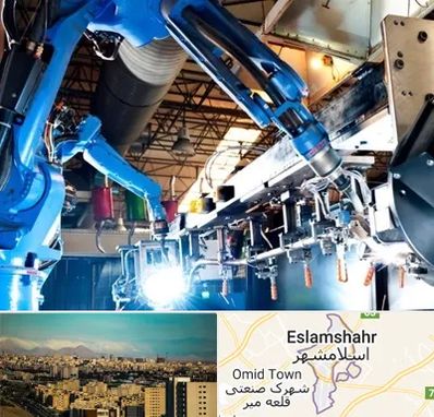 ماشین آلات صنعتی در اسلامشهر