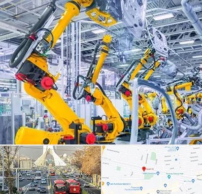 ماشین سازی در خیابان آزادی 