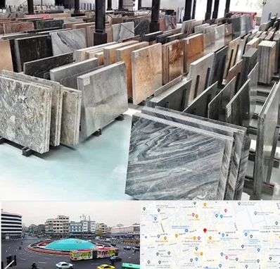 فروش سنگ نما در میدان انقلاب