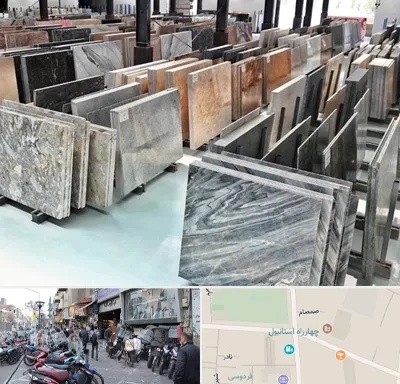 فروش سنگ نما در چهارراه استانبول