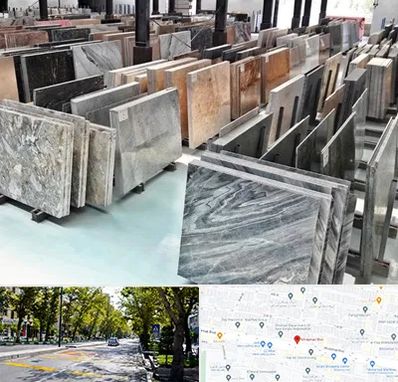 فروش سنگ نما در میرداماد