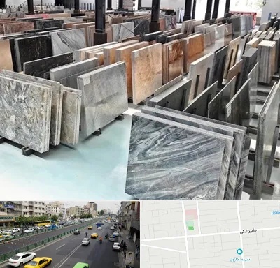 فروش سنگ نما در خیابان دامپزشکی