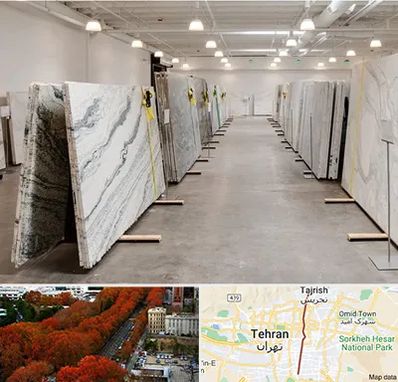 فروش سنگ پله در ولیعصر 