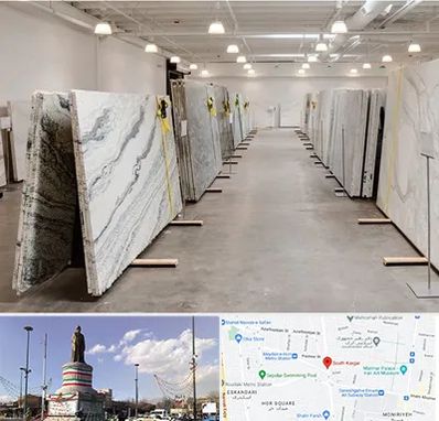 فروش سنگ پله در کارگر جنوبی 