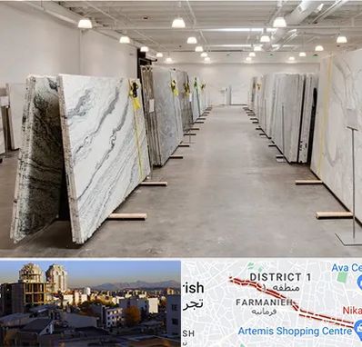 فروش سنگ پله در فرمانیه 