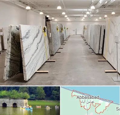 فروش سنگ پله در عباس آباد