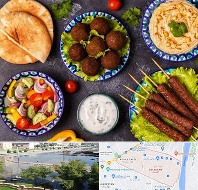 رستوران عربی در گلستان اهواز 