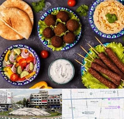 رستوران عربی در مرکز تهران