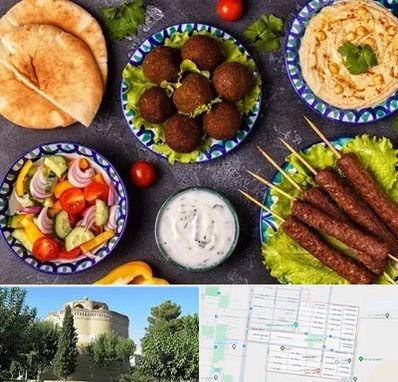 رستوران عربی در مرداویج اصفهان 