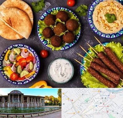 رستوران عربی در عفیف آباد شیراز 