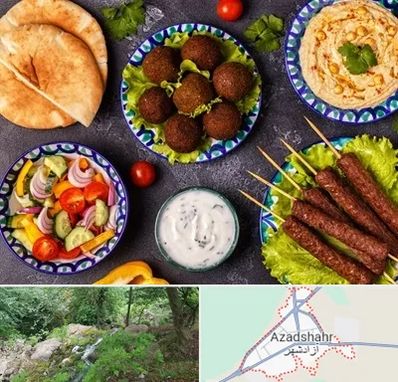 رستوران عربی در آزادشهر