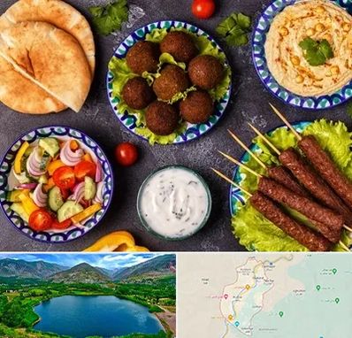 رستوران عربی در رودبار