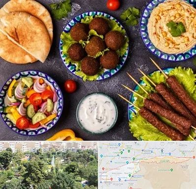 رستوران عربی در منطقه 13 تهران 