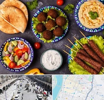 رستوران عربی در نادری اهواز 