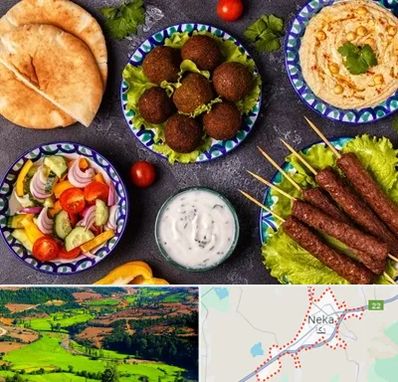 رستوران عربی در نکا