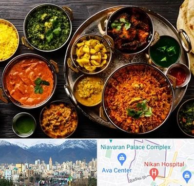 رستوران هندی در آجودانیه 