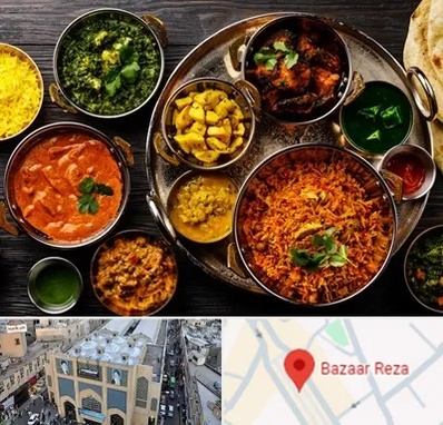 رستوران هندی در بازار رضا مشهد