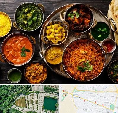 رستوران هندی در وکیل آباد مشهد 