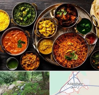 رستوران هندی در آزادشهر