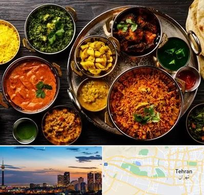 رستوران هندی در غرب تهران 