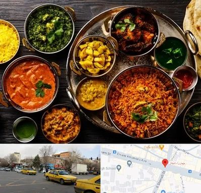 رستوران هندی در شهناز تبریز