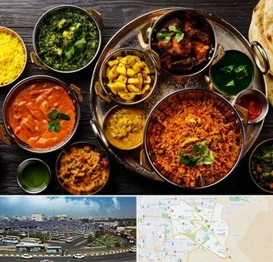 رستوران هندی در منطقه 15 تهران