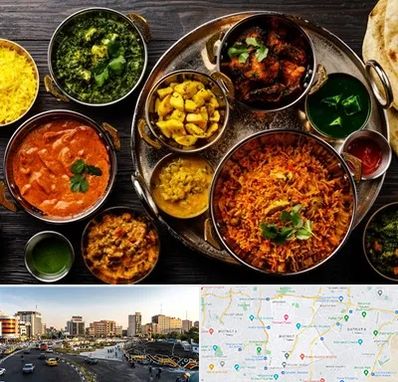 رستوران هندی در منطقه 7 تهران 