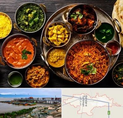 رستوران هندی در بندر ترکمن