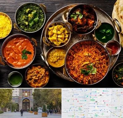 رستوران هندی در منطقه 12 تهران 