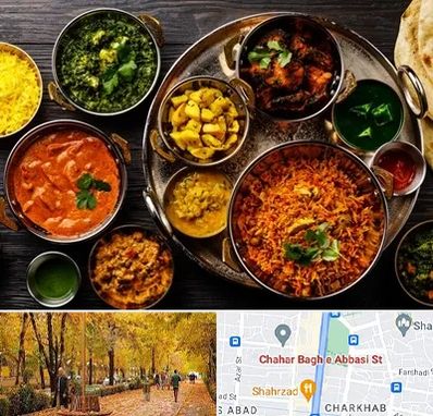 رستوران هندی در چهارباغ اصفهان 