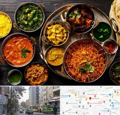 رستوران هندی در فاطمی 