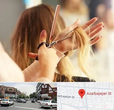 آموزشگاه زیبایی در خیابان آذربایجان