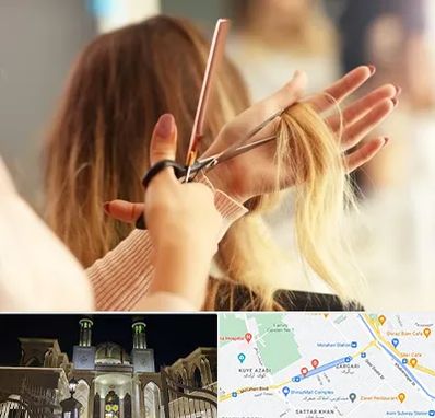 آموزشگاه زیبایی در زرگری شیراز 