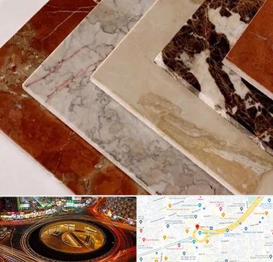 فروش سنگ تراورتن در میدان ولیعصر 