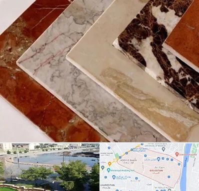 فروش سنگ تراورتن در گلستان اهواز 