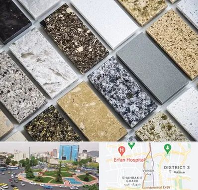فروش سنگ گرانیت در ونک 