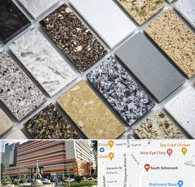 فروش سنگ گرانیت در سهروردی 