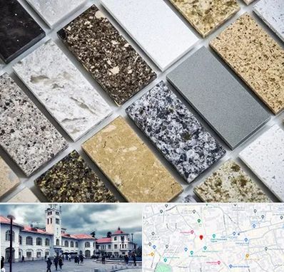 فروش سنگ گرانیت در میدان شهرداری رشت 