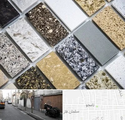 فروش سنگ گرانیت در خیابان نامجو