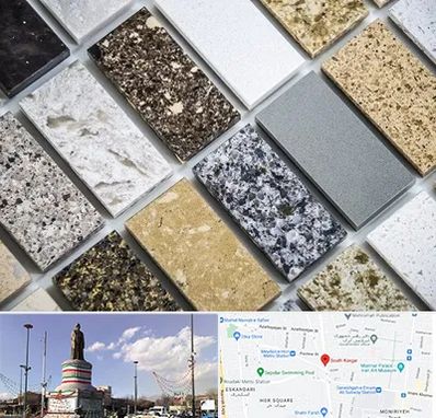 فروش سنگ گرانیت در کارگر جنوبی 