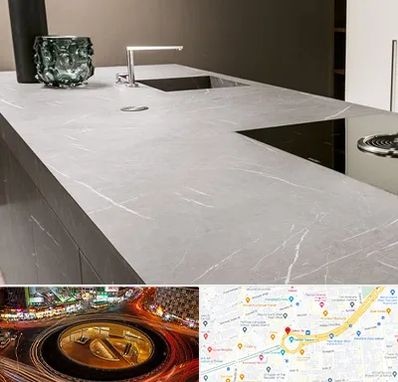 فروش سنگ کورین در میدان ولیعصر 