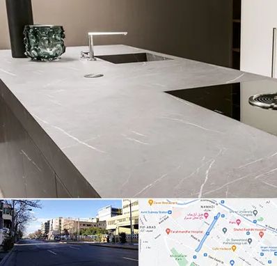 فروش سنگ کورین در خیابان ملاصدرا شیراز 