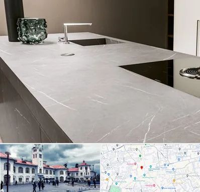 فروش سنگ کورین در میدان شهرداری رشت 